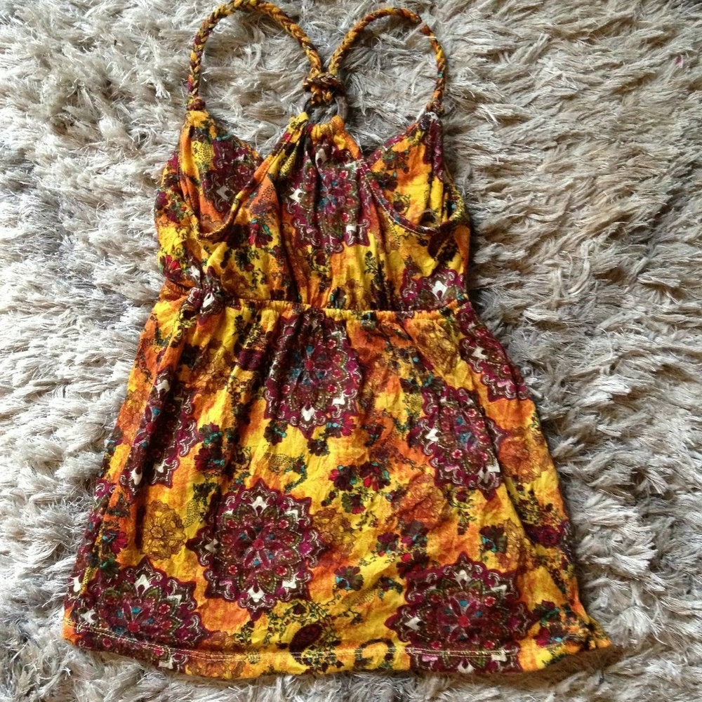Boho Racerback top - Picture 3 of 4